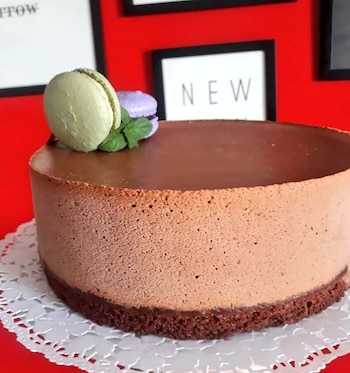 Una de sus tortas de