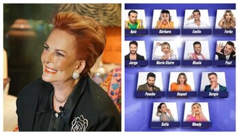 Los participantes del reality show