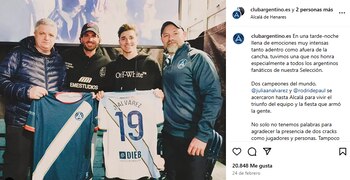 Julián Álvarez y Rodrigo De