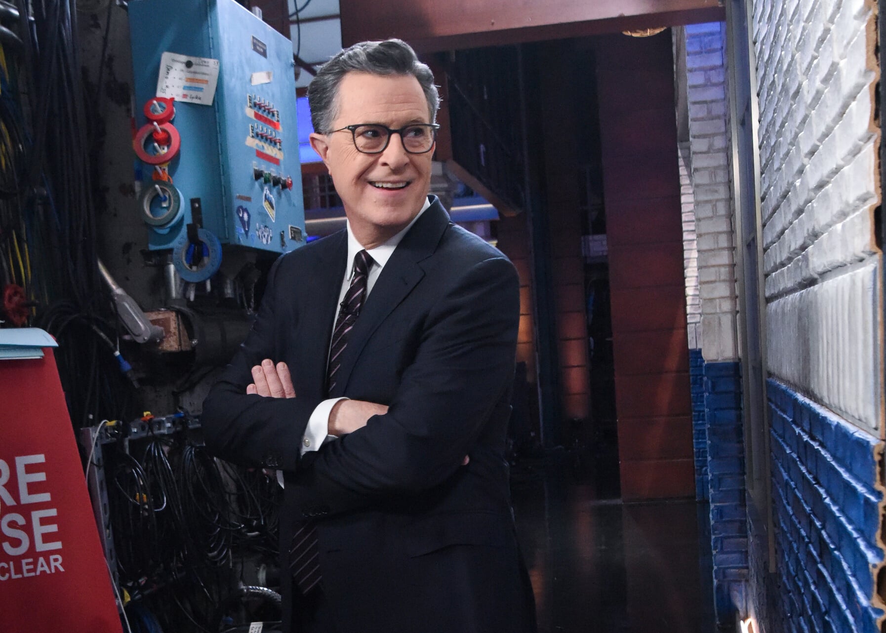 Stephen Colbert condujo el icónico