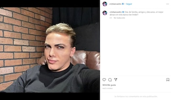 Cristian no permite comentarios en