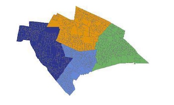 Propuesta para dividir la alcaldía