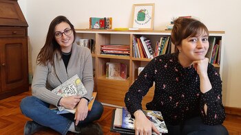 Julia Sturla y Melisa Papillo,