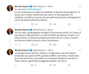 Fuente: Twitter Nicolás Dujovne