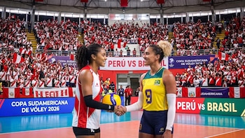 Perú vs Brasil EN VIVO HOY: punto a punto del partido por fecha 2 de Copa Sudamericana de Vóley 2026