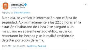 La cuenta oficial de la