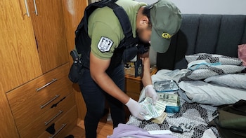 Se decomisaron marihuana, cocaína, 43