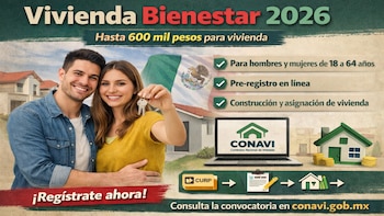 Vivienda Bienestar 2026: quiénes pueden recibir hasta 600 mil pesos y cómo hacer el registro hoy