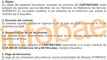 Contrato de Fredy Hinojosa| Infobae