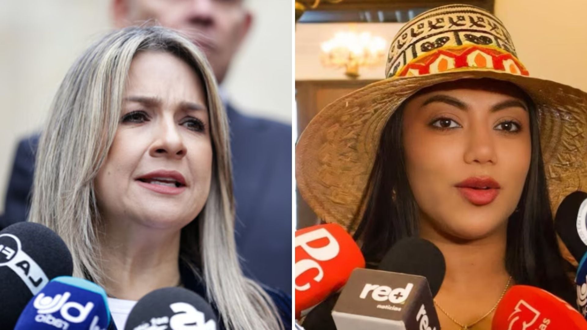 Vicky Dávila le contestó a Martha Peralta en X - crédito Colprensa - @marthaperaltae/Instagram