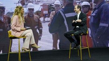 Diego Trabucco y Agostina Scioli