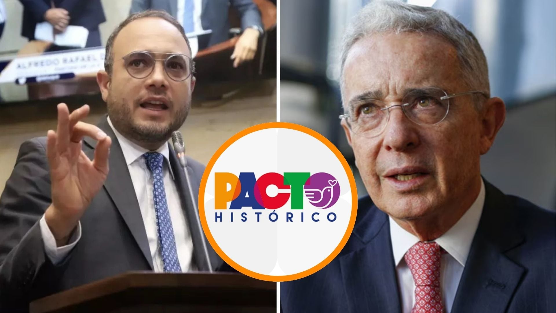 El Pacto Histórico estaría contemplando apoyar la candidatura de Alfredo Deluque para la Presidencia del Senado, según Álvaro Uribe