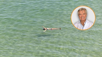 Jesús Vázquez , nutricionista: “El error que comete casi todo el mundo en la playa es salir del agua demasiado pronto”