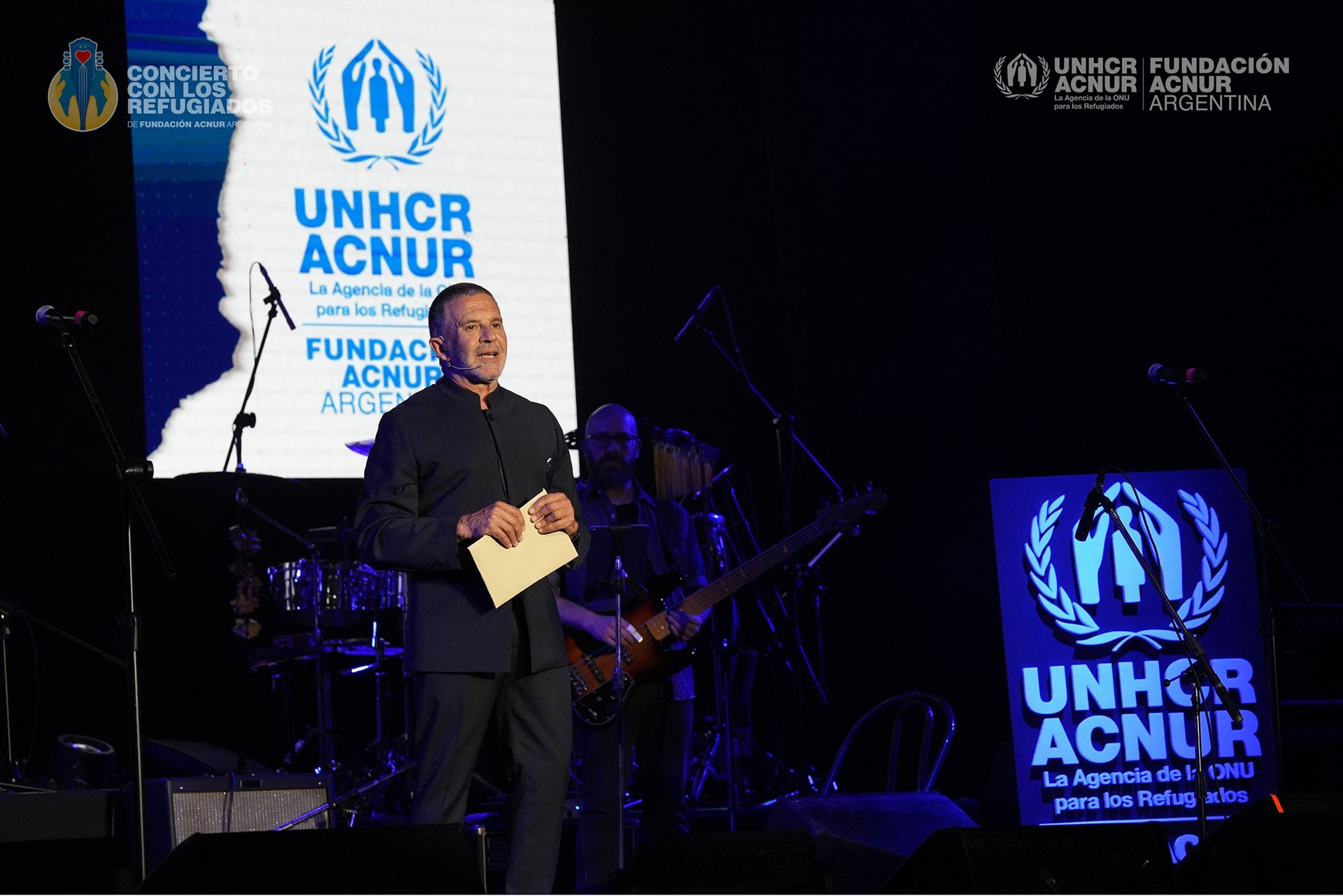 Osvaldo Laport lleva 20 años colaborando con ACNUR, la agencia de la ONU para los refugiados