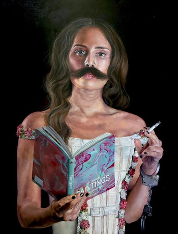 Uno de los autorretratos que