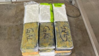 Cocaína asegurada en Garita de