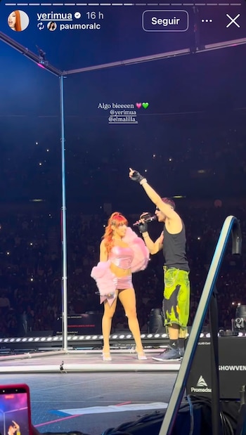 Pese al incidente, Yeri Mua