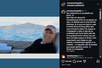 Emma Heming Willis reflexionó sobre