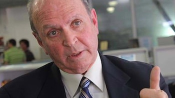 Vicealmirante Huizi Clavier, presidente del