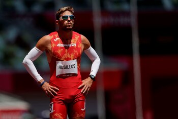 Óscar Husillos de España compite