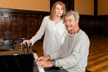 Leonor Benedetto y Alberto Favero