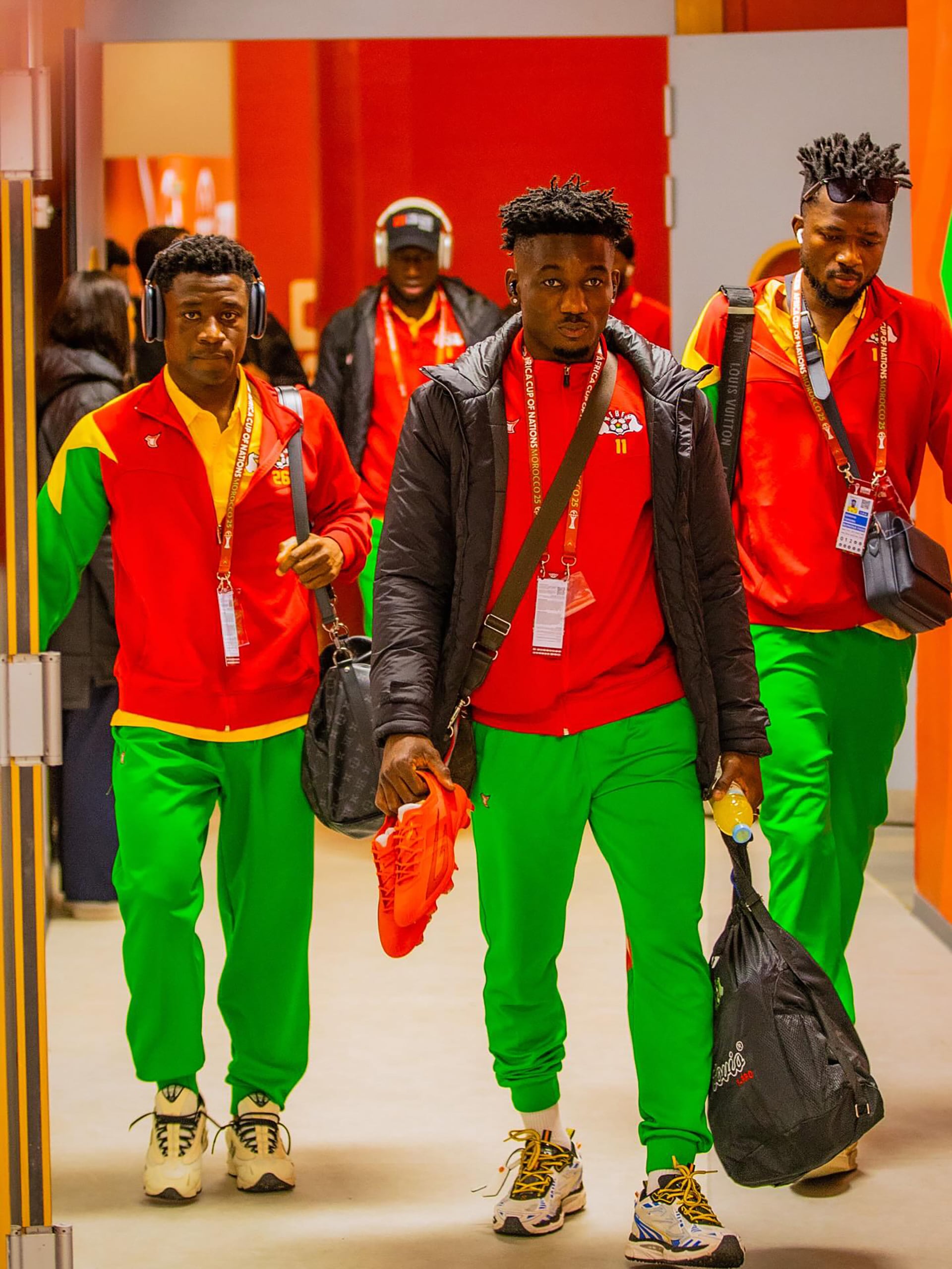 El futbolista Ousseni Bouda, que milita en la MLS, una de las figuras de Burkina Faso