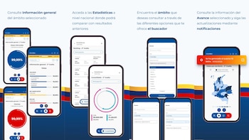 La aplicación Elecciones Presidenciales 2026 permite seguir en tiempo real el avance por candidato en la segunda vuelta presidencial de Colombia - crédito Registraduría Nacional del Estado Civil/GooglePlay