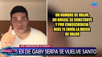 El exnovio de Gabriela Serpa,