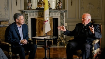 Jorge Macri se reunió con el nuevo nuncio apostólico con miras a la visita del papa León XIV a la Argentina