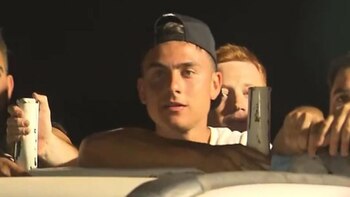 Dybala fue recibido por una