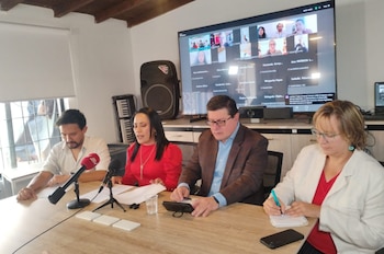 Los representantes de varias fundaciones