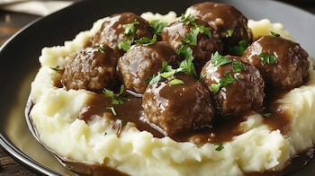 Las albóndigas suecas, conocidas como