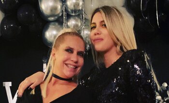 Wanda Nara y su mamá