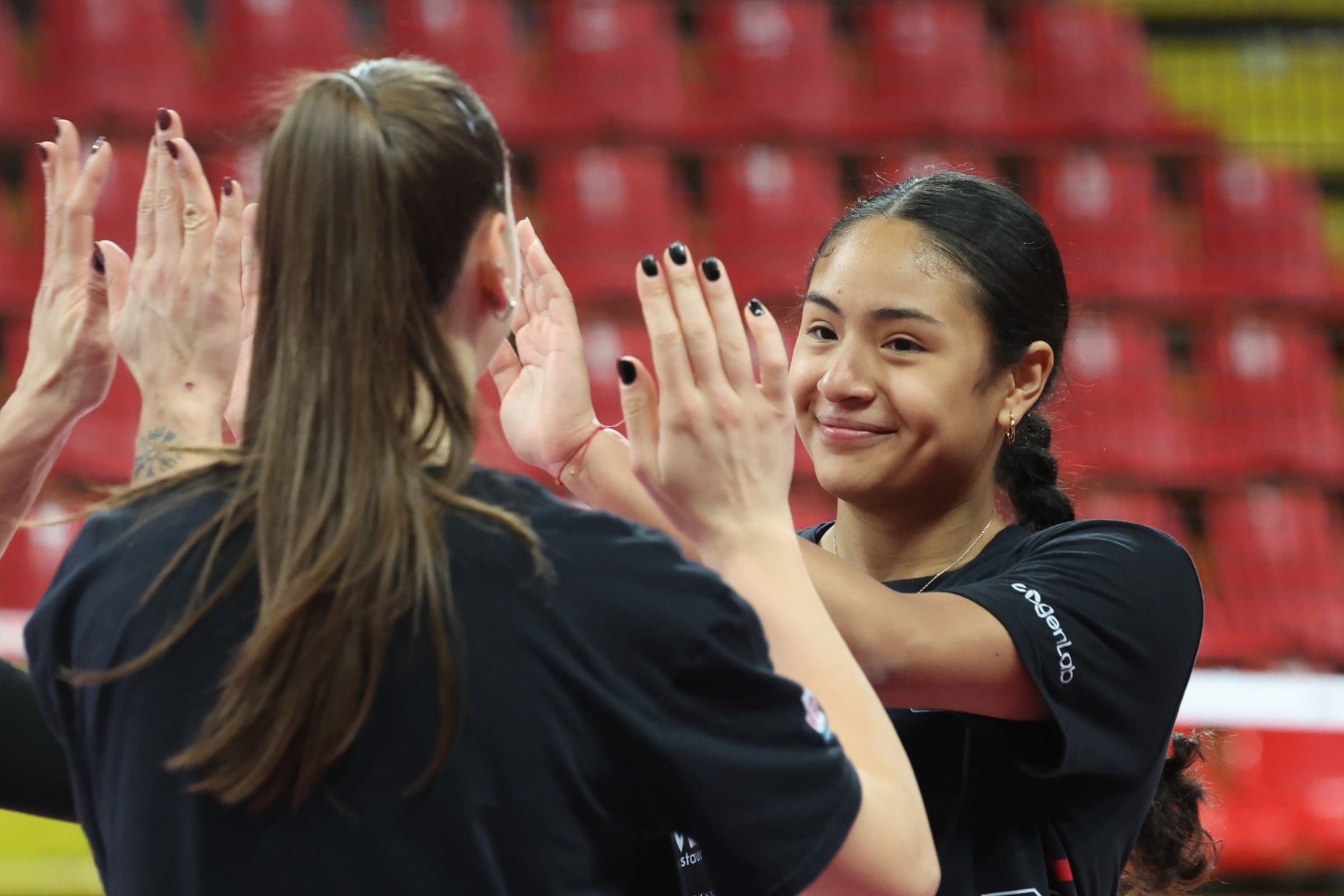 Yadhira Anchante jugó en el Perugia de Italia. Crédito: Prensa club
