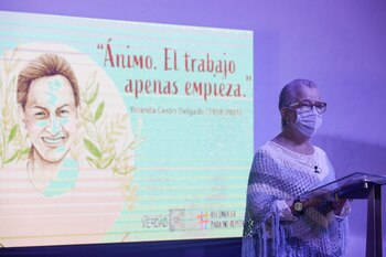 Homenaje a Yolanda Cerón en