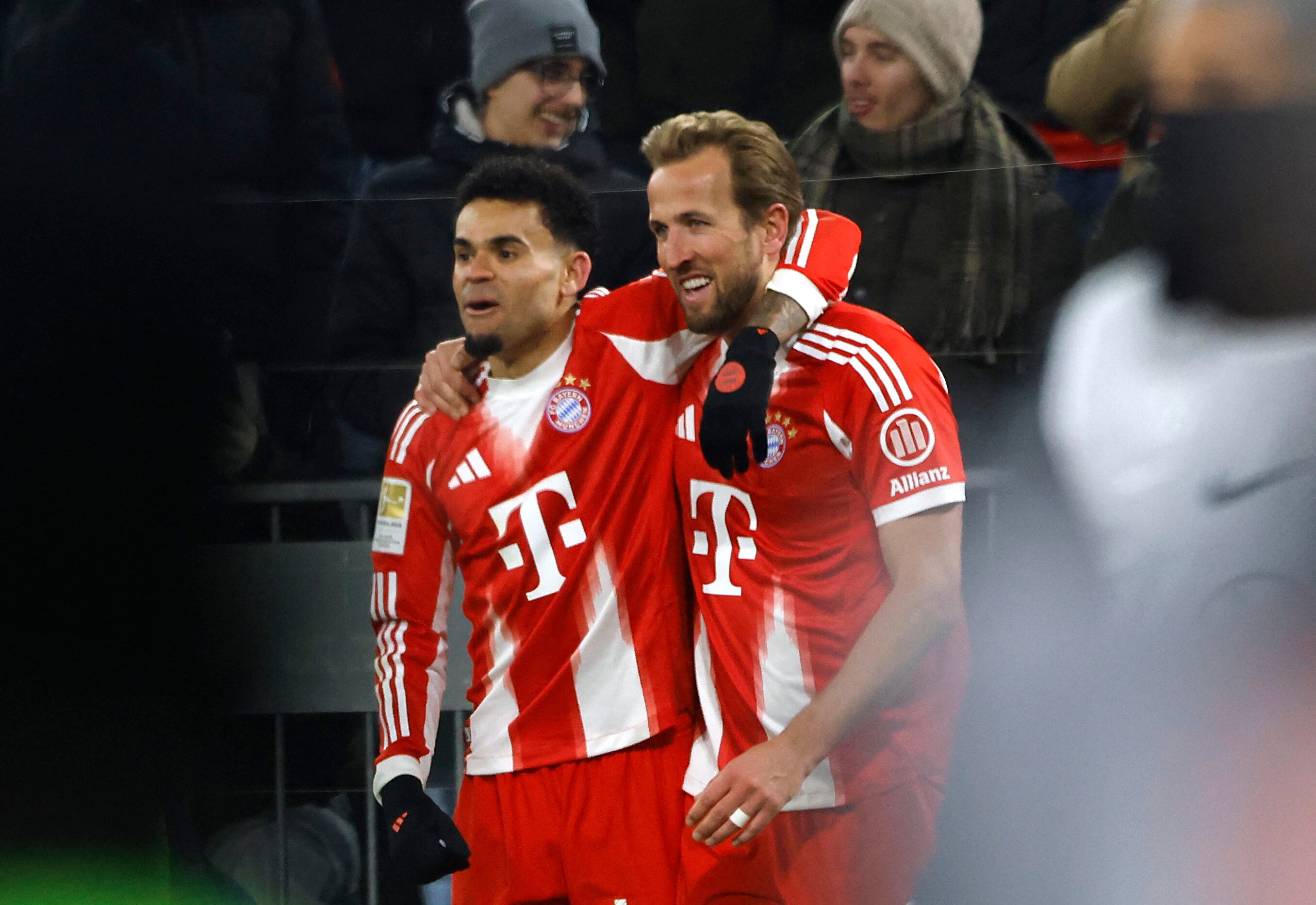 Soccer Football - Bundesliga - Bayern Munich v VfL Wolfsburg - Allianz Arena, Munich, Germany - January 11, 2026 Bayern Munich