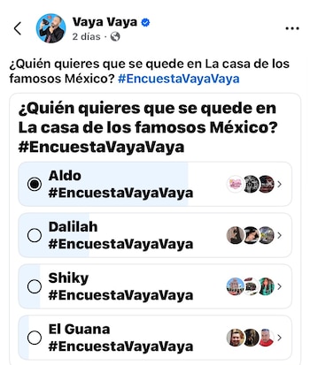 (Captura Facebook: Vaya Vaya)