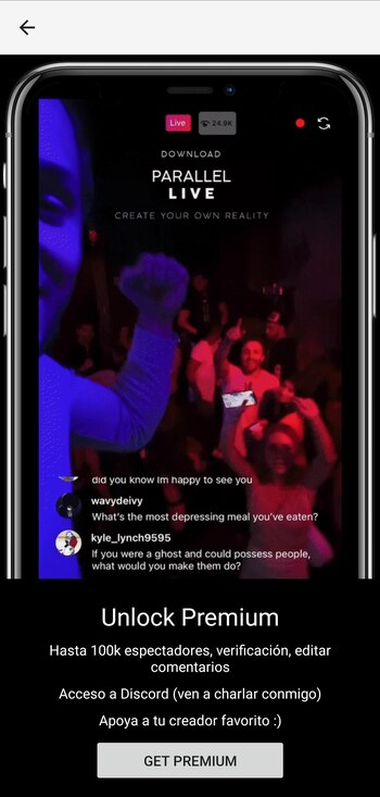 Las funciones premium incluyen más