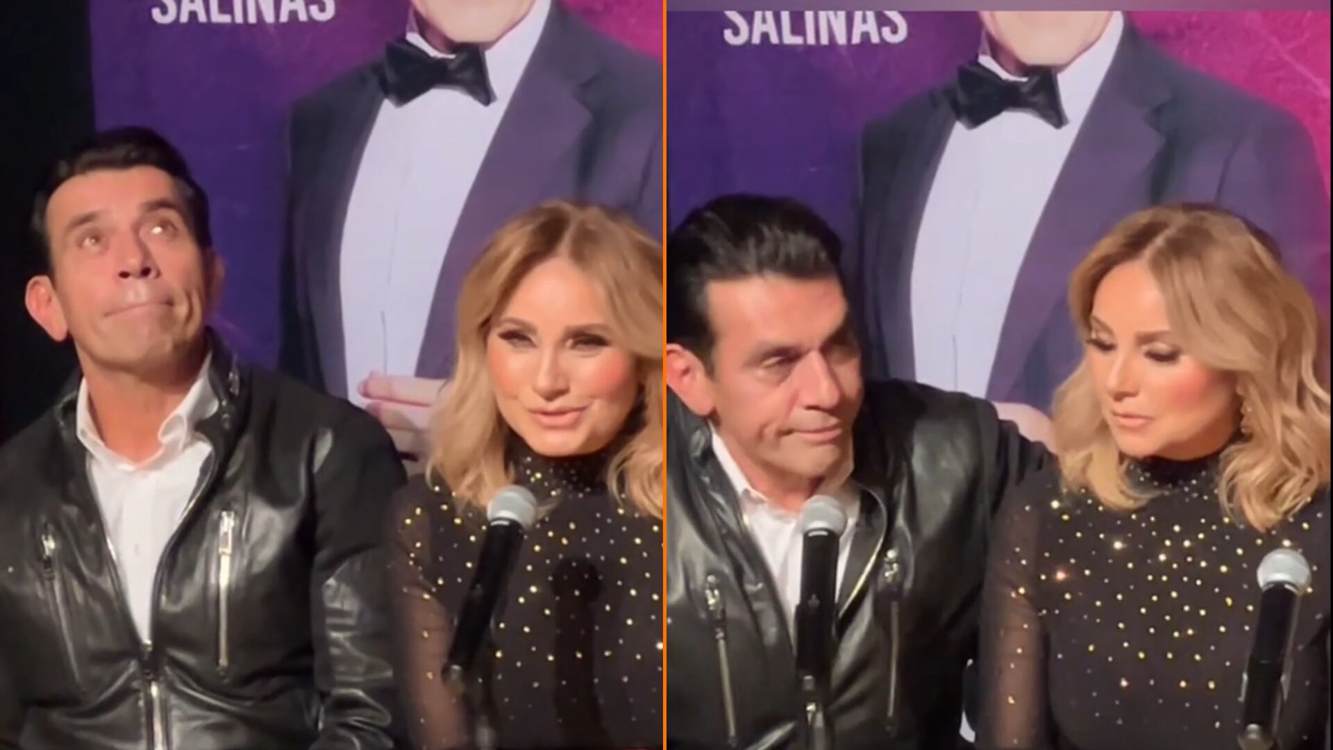 Esta reacción causó revuelo en redes sociales, donde usuarios señalaron la frialdad del actor y recordaron los rumores de infidelidad que años atrás envolvieron su matrimonio. (Foto: TikTok)