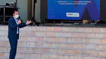 La presentación se desarrolló durante