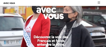 Avecvous2022.fr se lanzó durante la