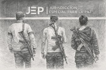 La Jurisdicción Especial para la Paz elevó a 7.837 la cifra oficial de víctimas de ejecuciones extrajudiciales en Colombia, conocidas como “falsos positivos” - crédito Vissuales IA
