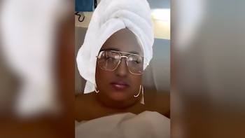 La Barby recibió el alta después de la cirugía para mejorar la movilidad: “La operación fue un éxito, estoy feliz”