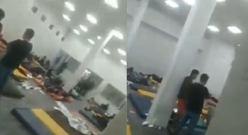 Así lucía el centro de