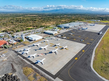 Guanacaste Aeropuerto mantiene la mayor cantidad de rutas directas entre Costa Rica y Canadá. Cortesía: ICT
