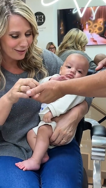 Rocío Marengo sostiene a su