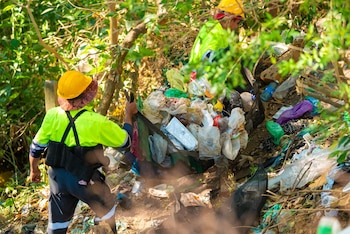 San Salvador centro recolecta diariamente unas 850 toneladas de basura, lo que revela la urgencia de alternativas sostenibles de gestión de residuos. (Foto: Alcaldía de San Salvador Centro)