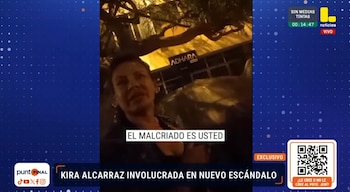 Kira Alcarraz es intervenida por