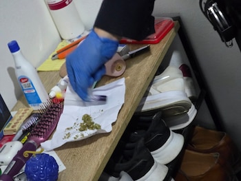 La Fiscalía General de la República y la Policía Nacional Civil capturaron a 11 personas por presunto narcotráfico en Usulután y San Miguel. (Foto: FGR)