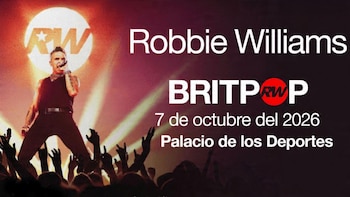 Robbie Williams en el Palacio